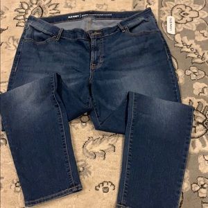 Old Navy super skinny mid rise jeans size 16